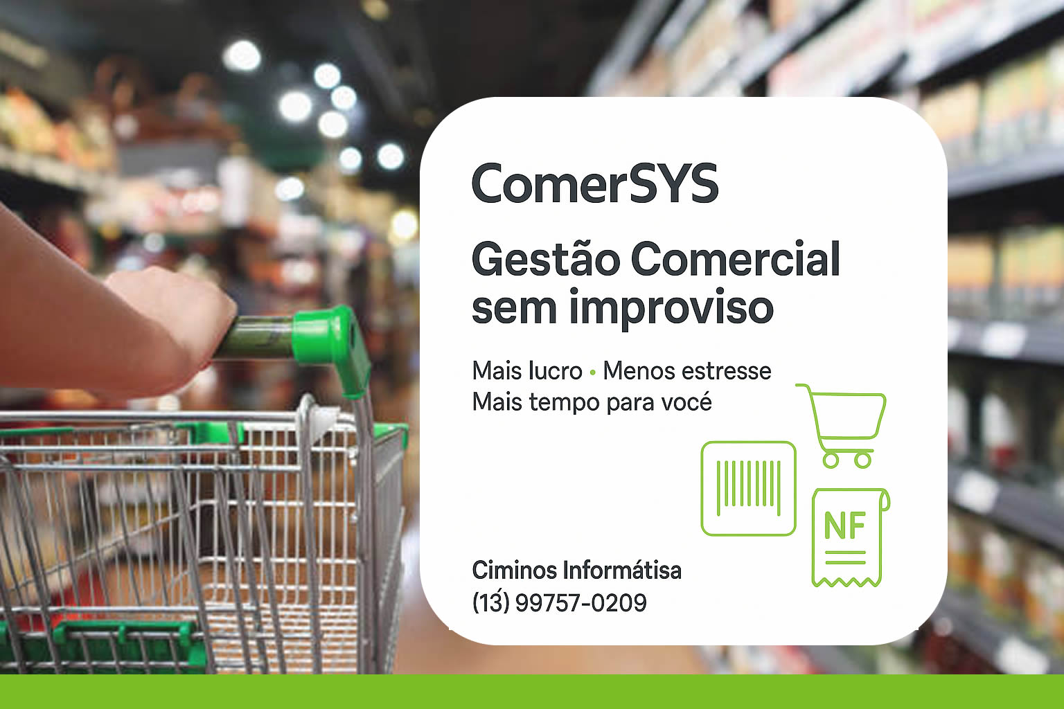 Sistema de Gestão Comercial: mais lucro e menos estresse com o ComerSYS